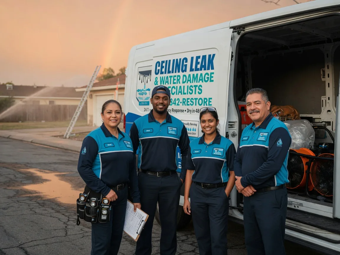 Ceiling Leak Cleanup company in Little Plymouth, VA