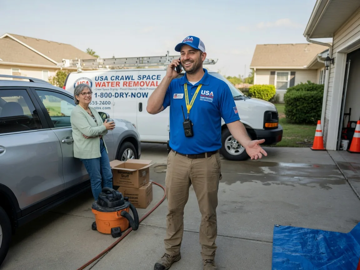 Crawl Space Water Removal Little Plymouth, VA FAQs